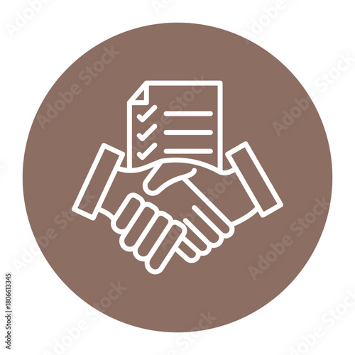 Contract Negotiation Icon