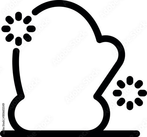 Cloud computing syncing data between servers, transferring information with loading icons on cloud storage system