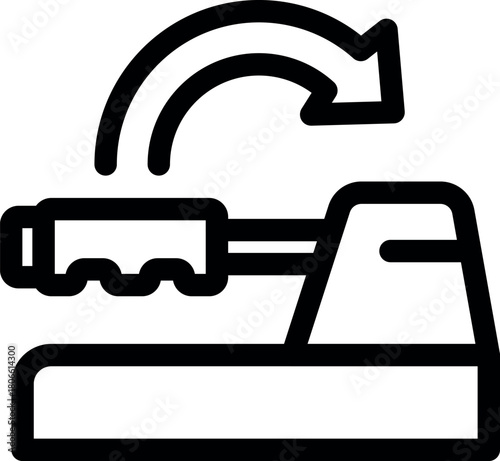 Engine piston going back and forth inside cylinder, demonstrating the internal combustion engine principle