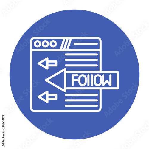 No Follow Icon