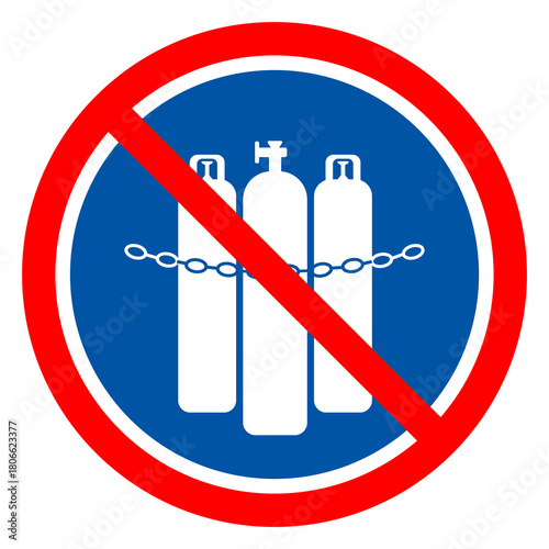 Chained Cylinders Symbol Sign, Vector Illustration, Isolate On White Background Label. EPS10