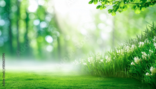 春, 風景, 若葉, 新緑, 環境, 緑, 山, 自然, エコロジー, エコ, 命, 誕生, 希望, 若さ, 若い, 成長, 光,ゴッドレイ,GodRay,光芒,木漏れ日, 森, 森林, 新鮮, 癒し,爽やかな,朝, 絵, 太陽, 健康, 木, 未来, ソフト, 柔らかい光, 背景, バックグラウンド, コピースペース, 4月, 5月, 6月, 初夏, 景色, 夏, 葉, グリーン,絵画,イラスト