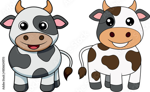 cute cow cartoon, farm animal vector, dairy cattle clipart, milk cow illustration, domestic animal art, cow lover design, farm life svg, barn animal graphic, adorable cow artwork, cute animal characte