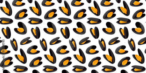 Pattern - Fruits de Mer (Moules)