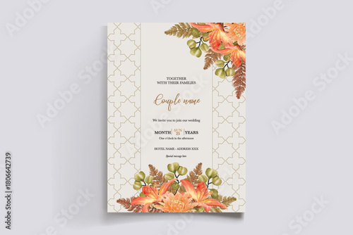 Save the date wedding invitation templates