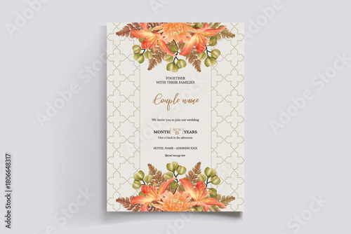 Save the date wedding invitation templates