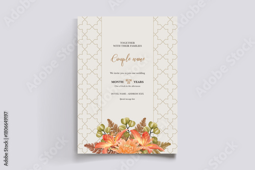 Save the date wedding invitation templates