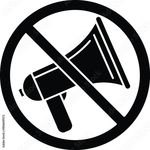 Symbol representing free speech and open communication