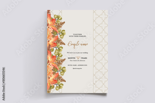 Save the date wedding invitation templates