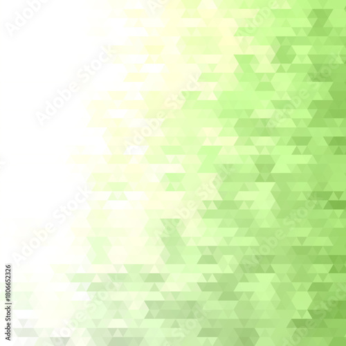 Geometric pattern, polygon triangles vector background in green tone. Illustration pattern. eps 10