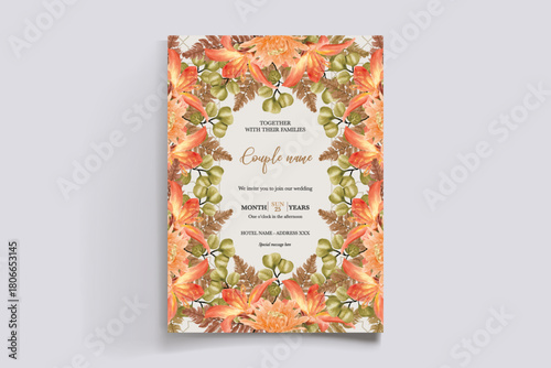 Save the date wedding invitation templates