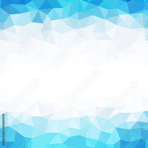 Background of geometric shapes. blue colors. Mosaic pattern. Vector EPS 10. Vector illustration