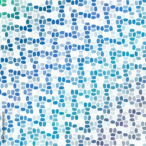 colorful abstract background. vector geometric pattern. blue pebbles. eps 10
