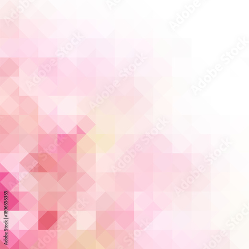 Triangle pattern. Seamless vector background. Blue, gray, white triangles. eps 10