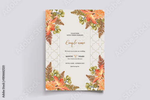 Save the date wedding invitation templates