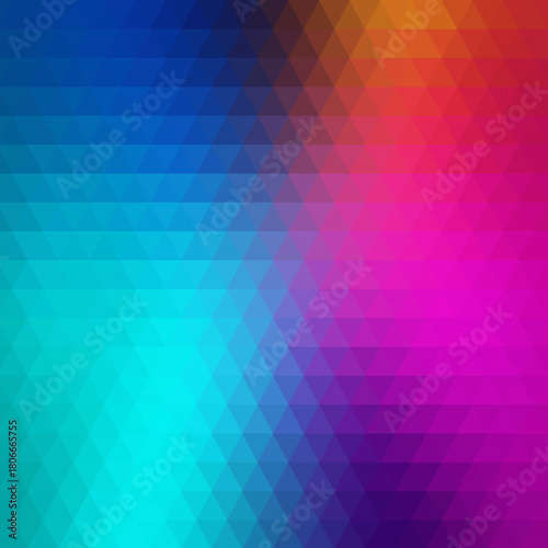 colorful abstract triangle background. polygonal style. eps 10