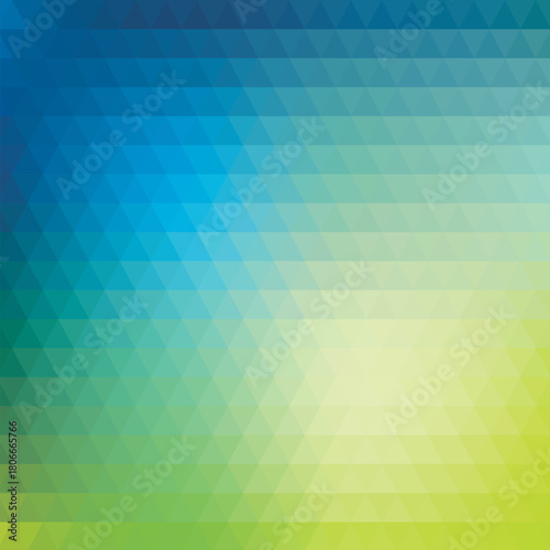 Blue and green abstract triangular background. polygonal style. eps 10