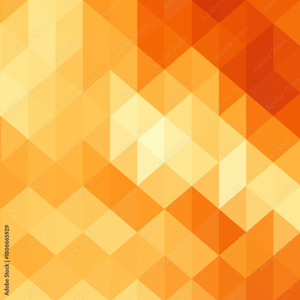 Obraz premium orange triangles background. polygonal style. eps 10