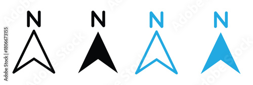 compass icon vector illustration logo template for many purpose. Isolated on white background.