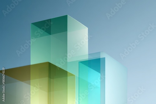 Fluid Pastel Gradient Structure with Calm Ambient Glow