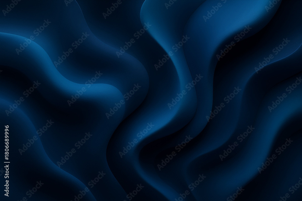 Obraz premium abstract dark blue wave soft background texture