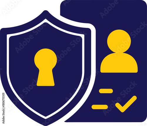 Secure Digital Identity Verification Icon