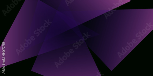 Blue violet purple fuchsia magenta pink abstract background. Geometric shape pattern. Color gradient. Line triangle corner mosaic. Bright neon vibrant light glow. Grain noise mesh. Design