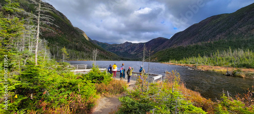 Québec, Canada : Lac aux Américains (Parc national de la Gaspésie)