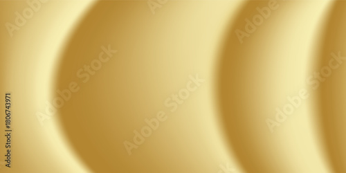 Close-up texture of natural gold silk. Light Golden fabric smooth texture surface background art