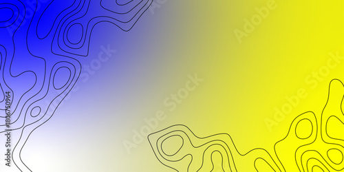 Topographic map pattern background vector. Abstract mountain terrain map background with abstract shape line texture. packaging , web, geographic grid map vector illustration.