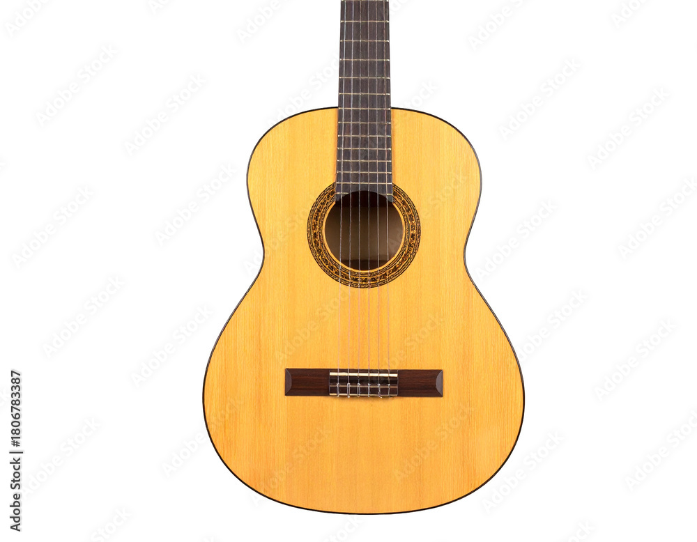 Obraz premium acoustic guitar isolated PNG