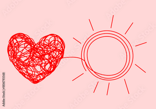 The concept of love addiction, psychological problems and personal growth.