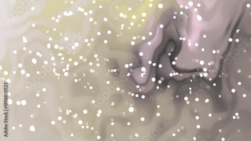 Abstract swirling smoke with glowing particles, ethereal and dreamlike.