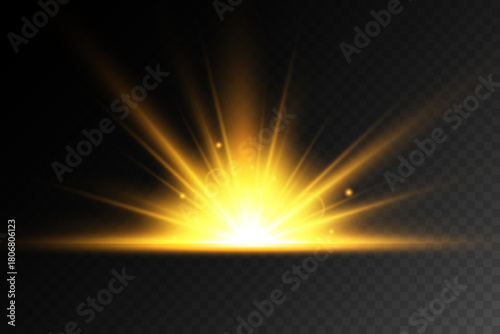 Lens Flare, light glow effect. sun or realistic shining star with backlight effect.
bokeh glitter and sparkles or sparkles on transparent background.
