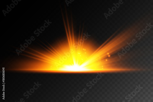 Lens Flare, light glow effect. sun or realistic shining star with backlight effect.
bokeh glitter and sparkles or sparkles on transparent background.
