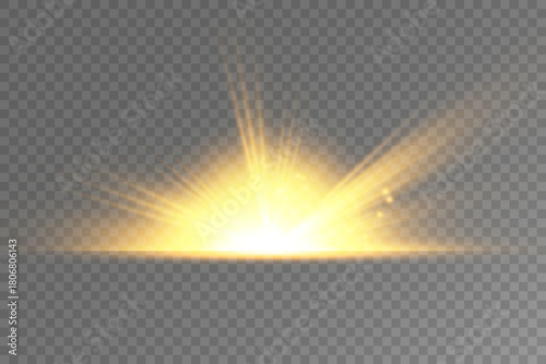 Lens Flare, light glow effect. sun or realistic shining star with backlight effect.
bokeh glitter and sparkles or sparkles on transparent background.
