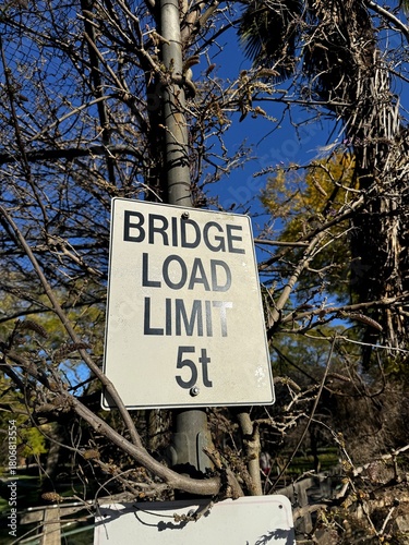 Traffic rule for bridge load limit
