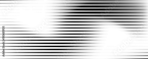 Grunge halftone gradient texture. Fading grit noise background. Sandy gritty wallpaper. Retro pixelated backdrop. Black and white anime or manga comic overlay. Vector textured graphic design