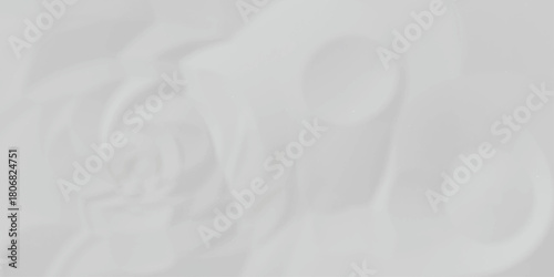 Paper crumpled texture background, Old paper background ripple. soft white pattern wave crumple. Crushed and creased soft paper. Abstract wrinkle creased vintage page.	
