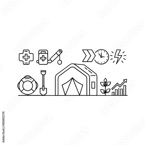 Humanitarian aid, emergency response, and sustainable development