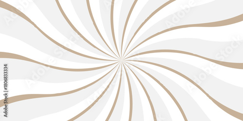 Vector sunray stripe background. Light sunburst glowing background. Sunburst pattern summer social banner. vector illustration pattern beam rays. Spiral radial striped backdrop design.	