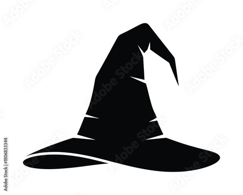 Find the perfect witch hat for halloween costume party vector art eps silhouette