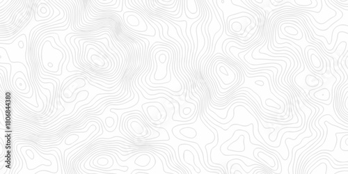 Seamless Black, white lines Topographic map patterns. topography line map. Vintage area map style. The stylized height of the topographic map contour in line contours isolated transparent design.	