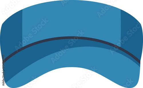 Blue medical scrub cap for preventing contamination in surgery room