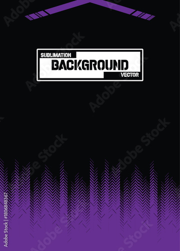 Abstract & Grunge Sports Jersey Design Vector – Seamless Pattern & Mock-up Front View