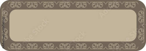 문양 사각 글상자 프레임 테두리