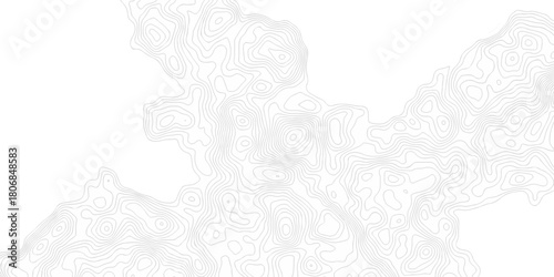 Seamless Black, white lines Topographic map patterns. topography line map. Vintage area map style. The stylized height of the topographic map contour in line contours isolated transparent design.	