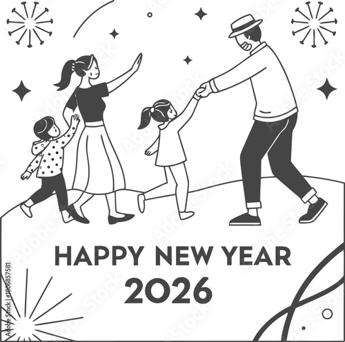 Family Midnight Cheer Symbol