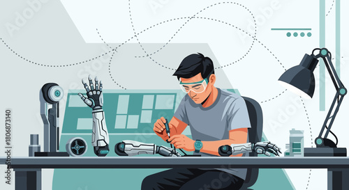 Engineering the future: a robotic arm development process at the cutting edge of technology