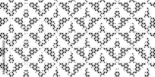 seamless watercolor hand drawn trendy pattern with modern contemporary geometric tringular triangle shapes of pink rose yellow blush colors, Baby shower textile fabric wrapping paper.